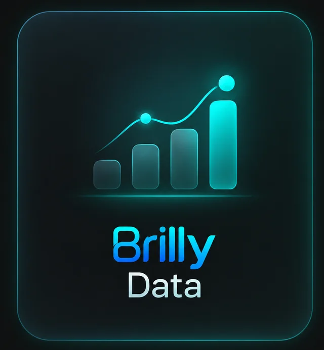 Brilly Data mode card visual